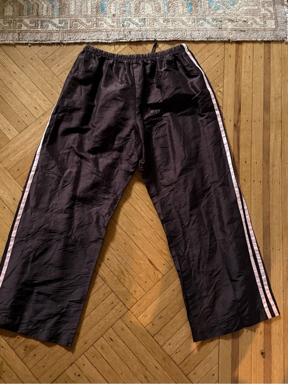 Donni taffeta track pants brown - Picture 2 of 6